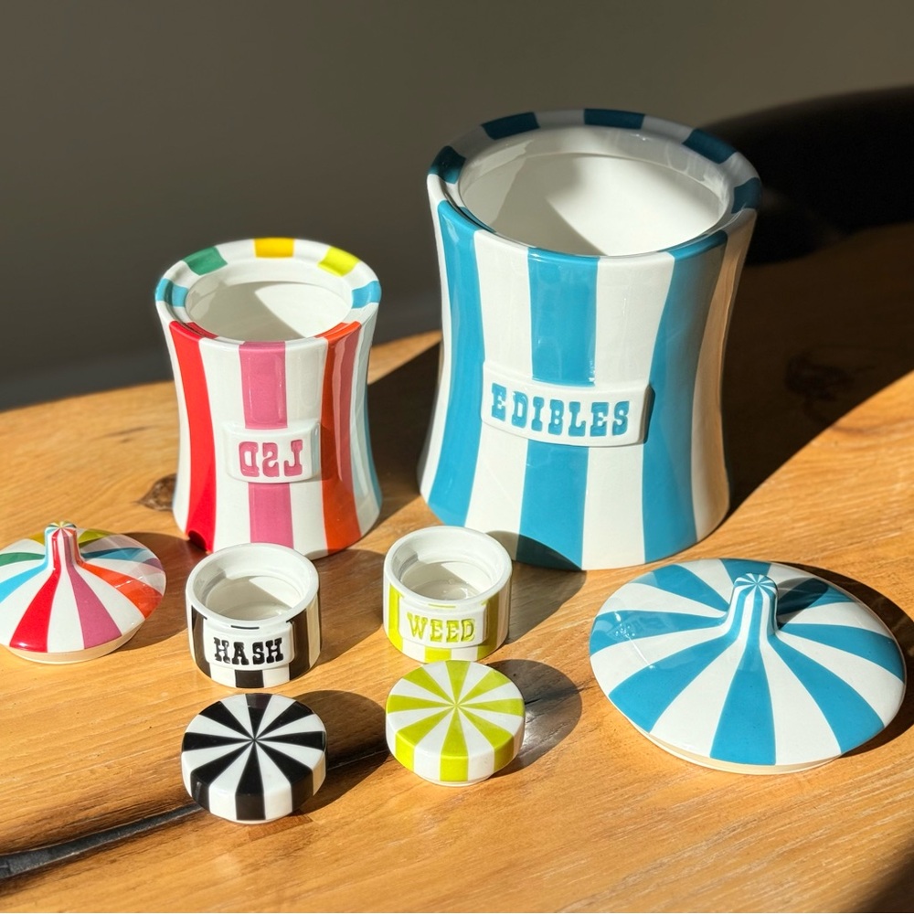 Jonathan Adler Vice Canister Set